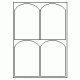 498 - Label Size 98mm x 140mm - 4 labels per sheet